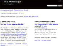 Tablet Screenshot of hyperlogos.org